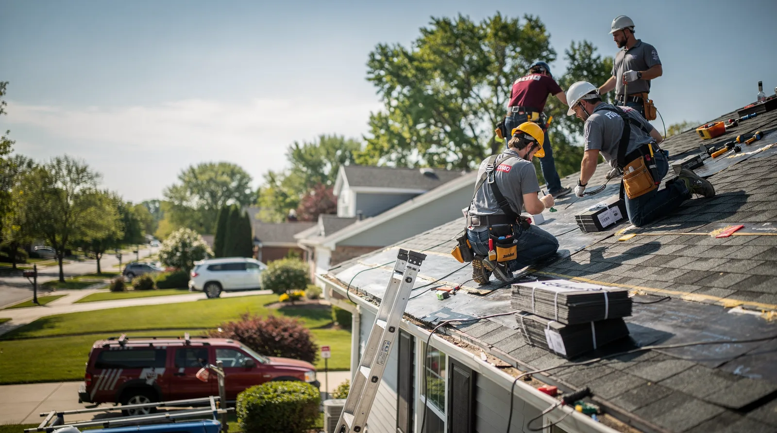 Roof Repair in Saint Francisville, IL around you
